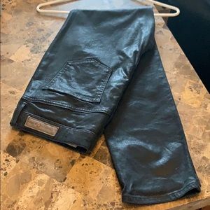 Treasure and Bond leather like jeans